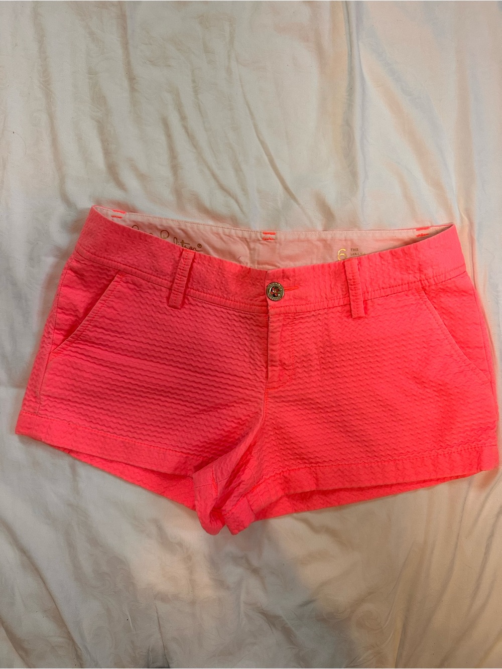 Lilly Pulitzer hot  Pink Women's Textured Shorts